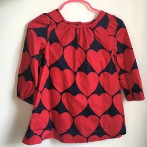 Baby gap heart Valentine’s Day dress 18- 24